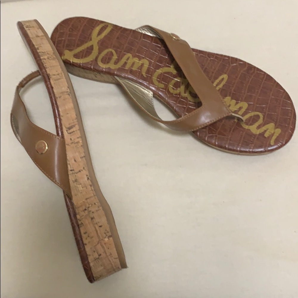 Sam Edelman Tanya Wedge Sandal Size 10M